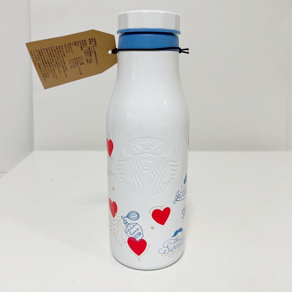 Starbucks Coffee スターバックス ステンレス ロゴボトル 473ml 2022 バレンタイン 未使用