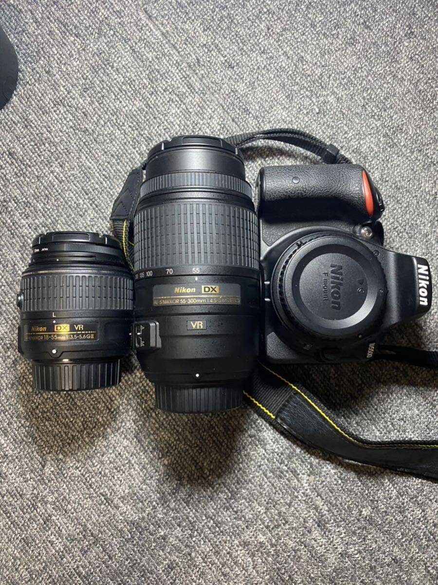 Nikon D5500 標準レンズ、望遠ズームレンズ　セット_画像4