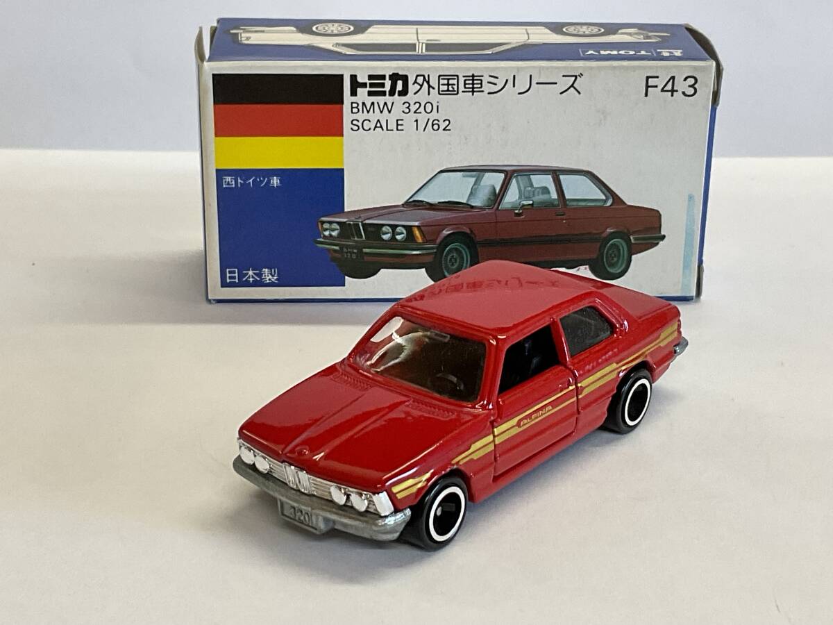 *** Tomica blue box F43-2-5 export specification BMW 320i obtaining difficult C rare goods hard-to-find goods ***