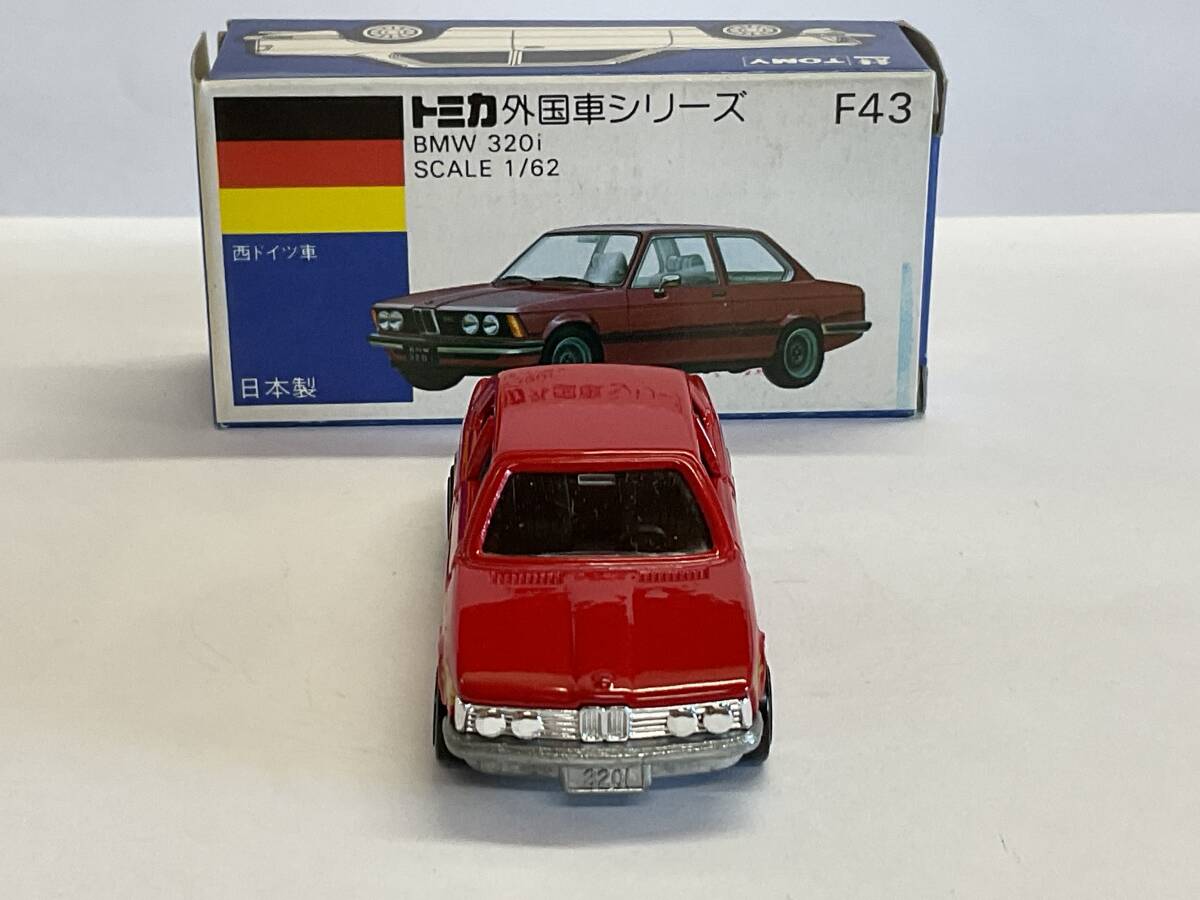 *** Tomica blue box F43-2-5 export specification BMW 320i obtaining difficult C rare goods hard-to-find goods ***