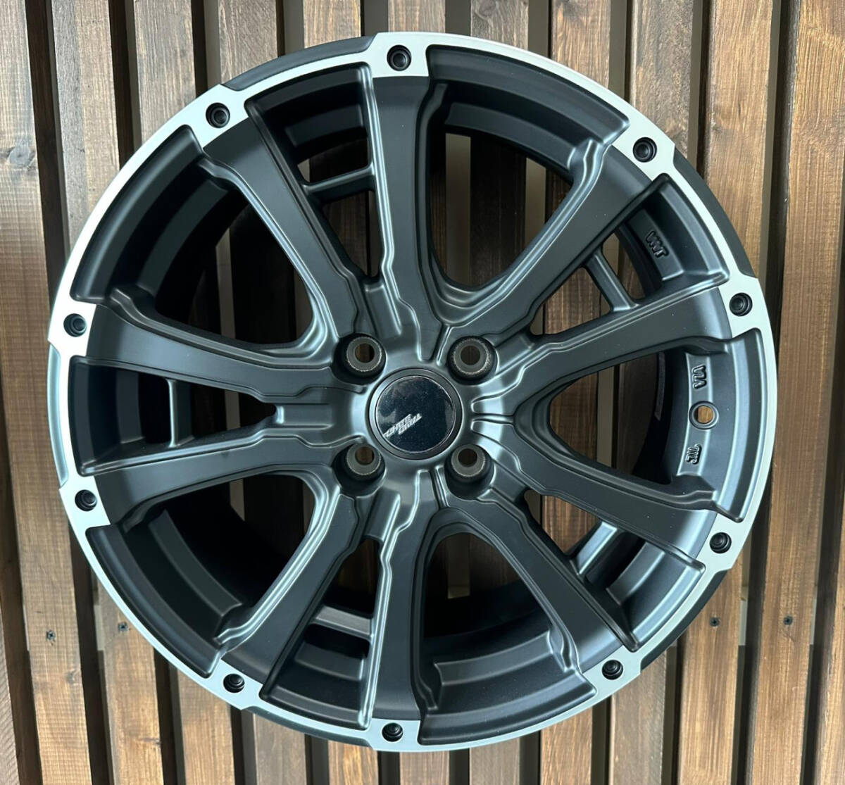 (R16) 16×6.5J 4×100 INTER MILANO MUD BAHN XR-600S ライズ ロッキー 新品 アルミホイール 16インチ 4本セット 送料無料_画像1