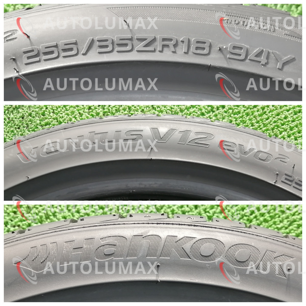 255/35R18 94Y Hankook Ventus V12 evo2 新品 サマータイヤ 4本セット 2023年製 送料無料 ハンコック 255/35/18の画像3