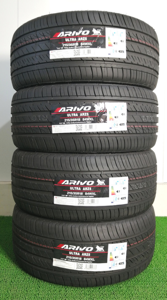 215/35R18 84W XL ARIVO ULTRA ARZ5 新品 サマータイヤ 4本セット 2023年製 11月製造 送料無料 215/35/18の画像1