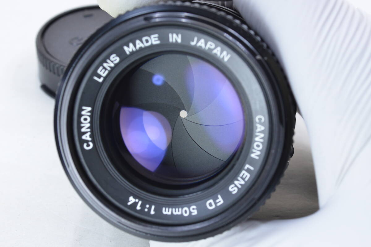 【ecoま】CANON NEW FD 50mm F1.4 no.3993125 マニュアルレンズの画像3