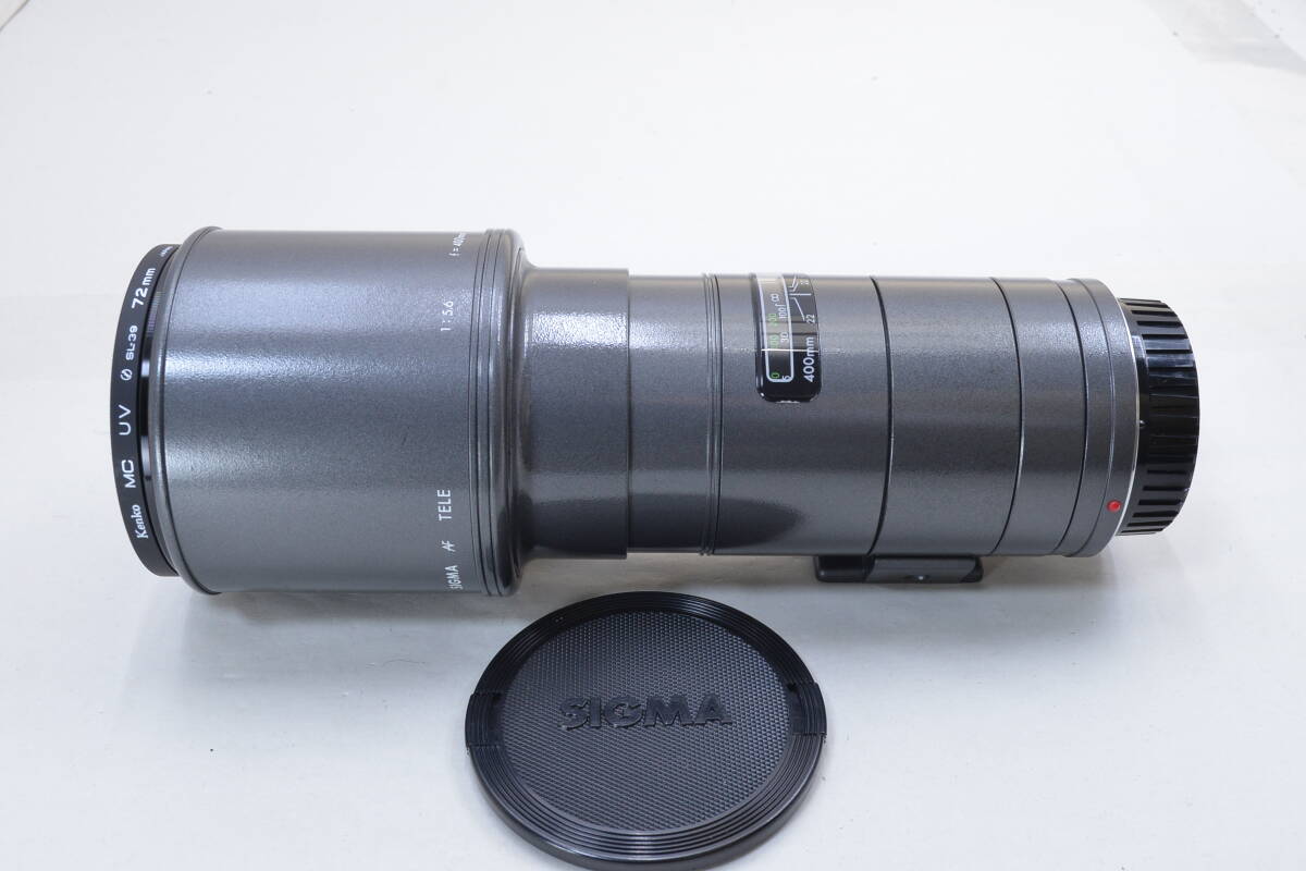 【ecoま】SIGMA AF TELE 400mm F5.6 no.3009234 Aマウント(ソニーミノルタ用) オートフォーカスレンズの画像6
