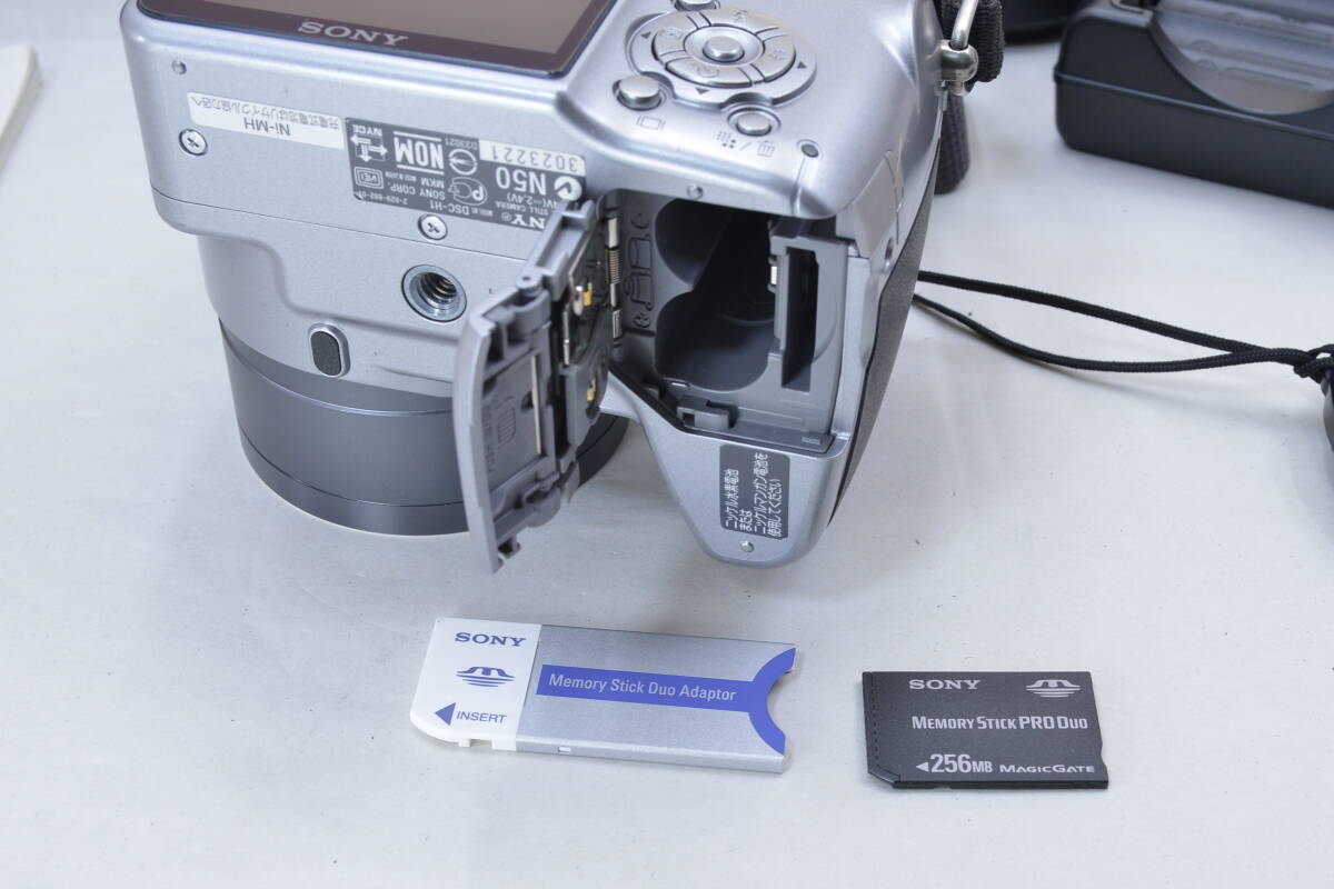 【ecoま】SONY DSC-H1 Cyber Shot コンパクトデジタルカメラ_画像8