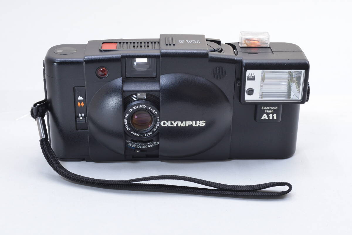 【ecoま】OLYMPUS XA2 Flash A11 no.3619438 動作品 コンパクトフィルムカメラ_画像1