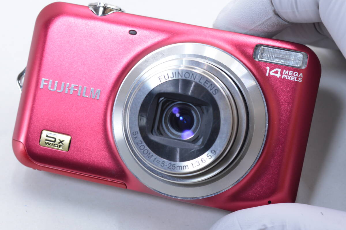 【ecoま】FUJIFILM Finepix JX280 レッド コンパクトデジタルカメラの画像7