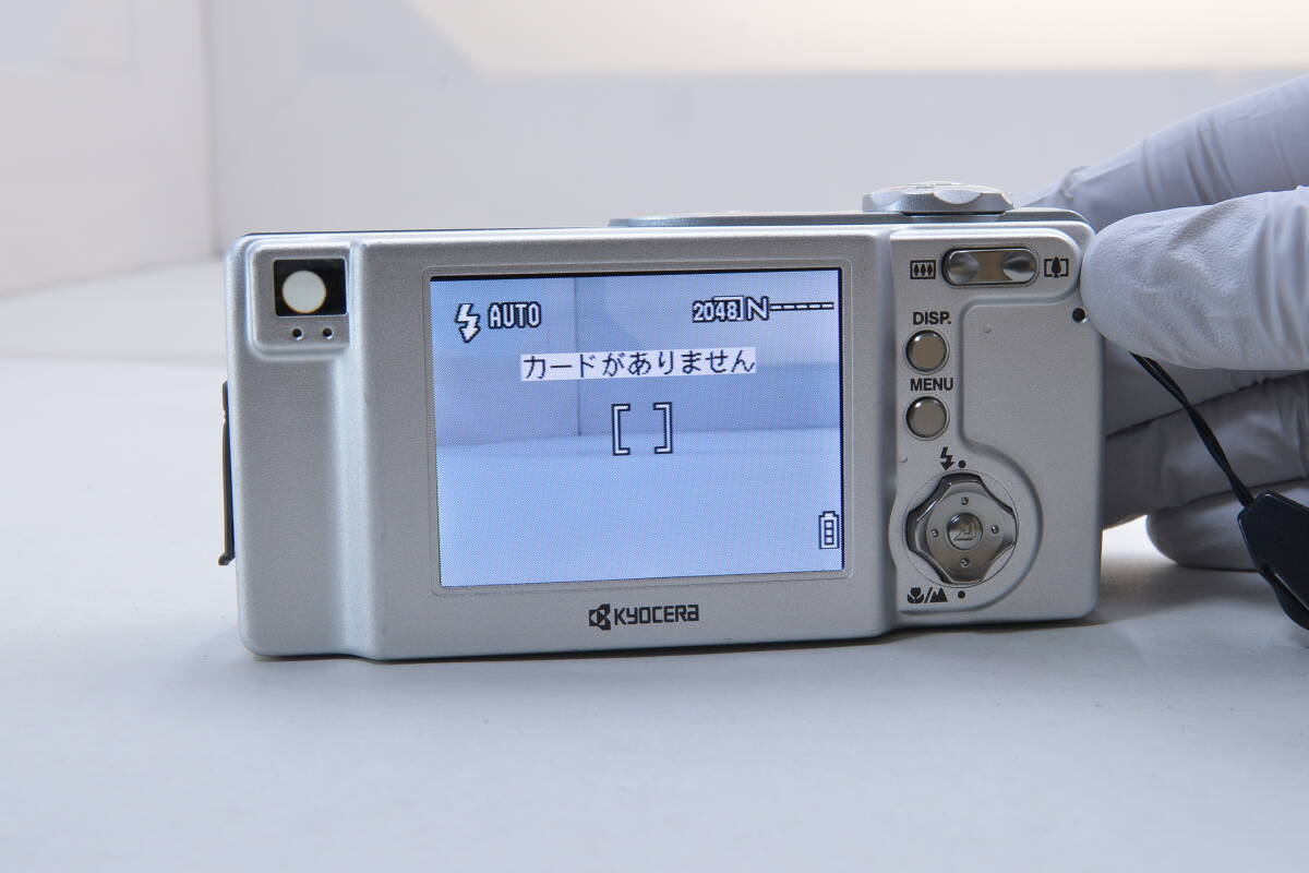 【ecoま】Kyocera Finecam L3v コンパクトデジタルカメラ_画像4