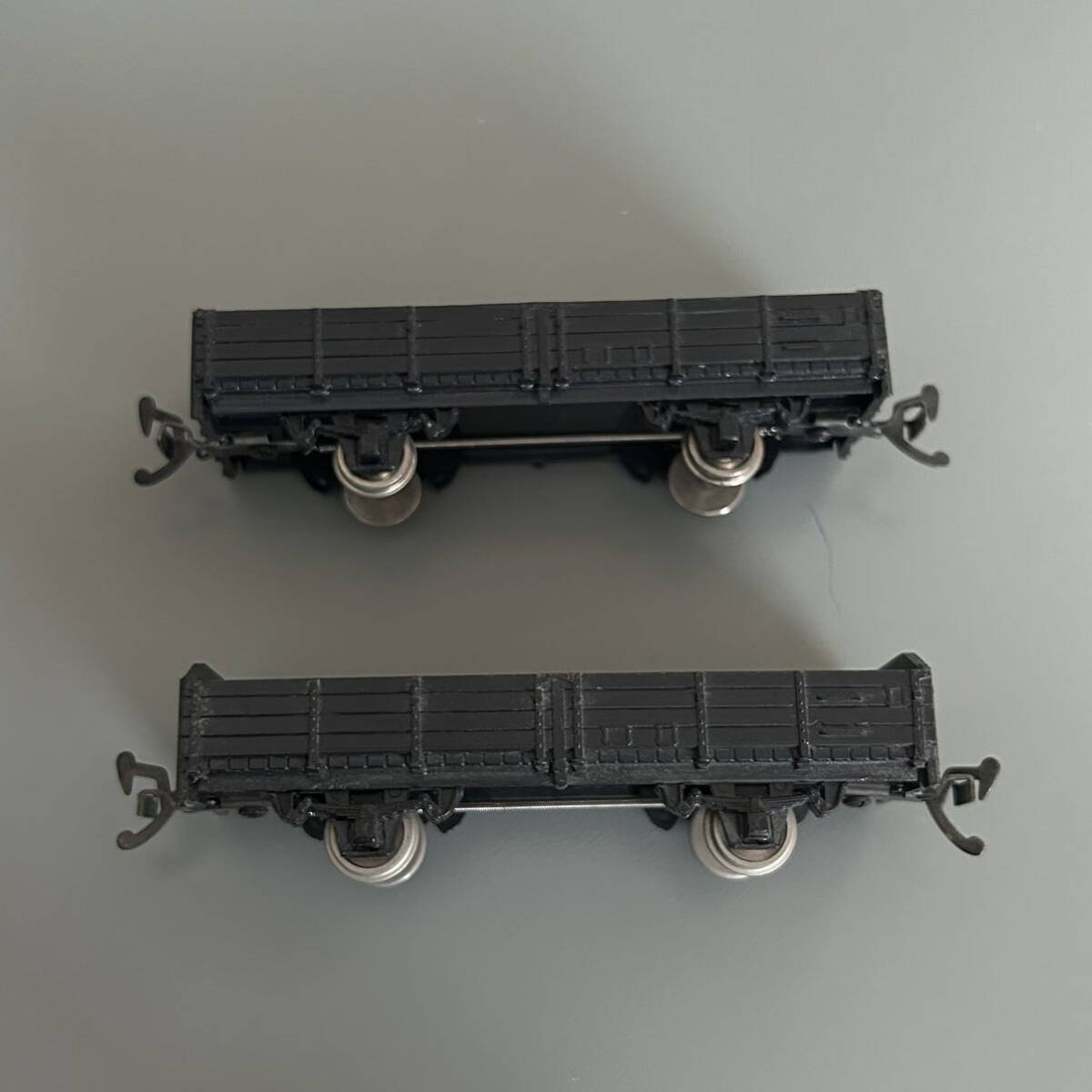 HOゲージ カツミ KTM 国鉄 トム50000形 無蓋車 2軸貨車 2両セット HOゲージ 鉄道模型 ジャンクの画像3