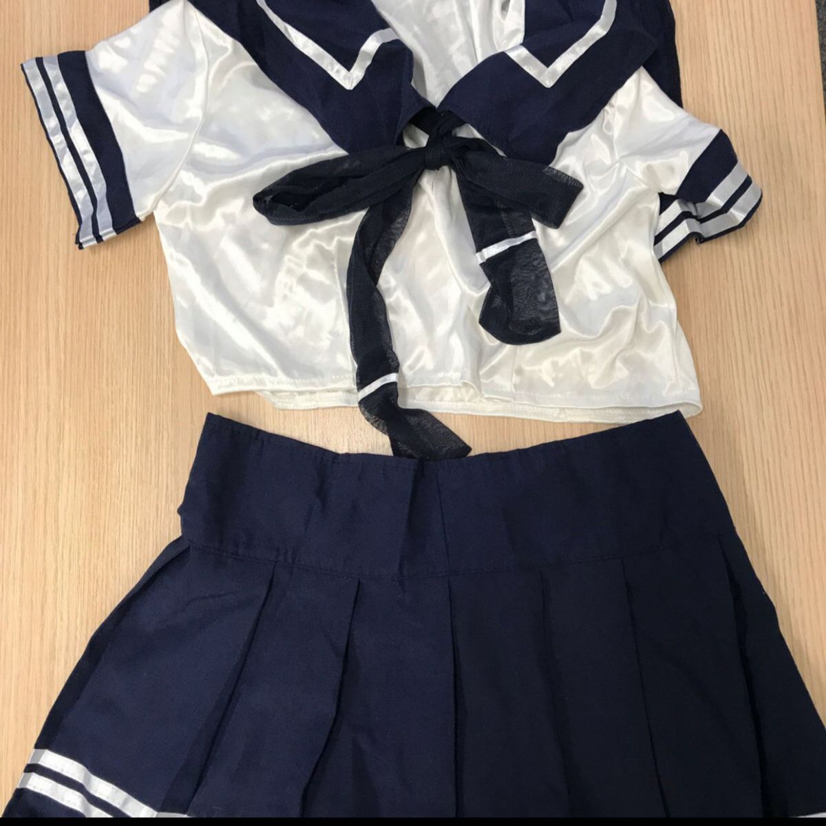 セクシーセーラー服　　女子高校生コスプレ　　jk制服　コスプレコスチューム