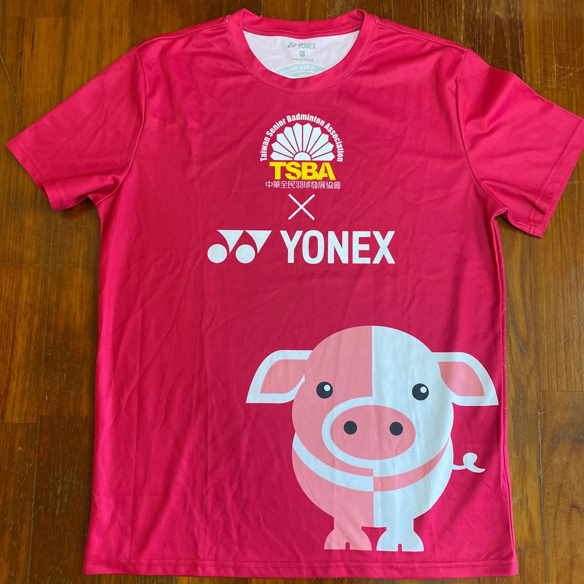 中華全民羽球發展協會 2019年大会記念シャツ YONEX
