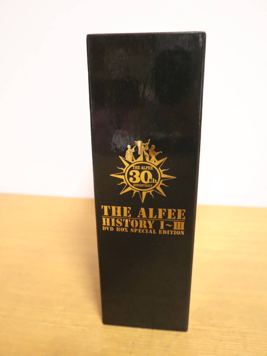 THE ALFEE アルフィー THE ALFEE 30th HISTORY Ⅰ～Ⅲ DVD BOX SPECIAL EDITION  DVD+ポストカード ★ディスク美品・ポストカード未開封の画像3