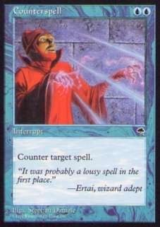 020248-002 TE/TMP 対抗呪文/Counterspell 英1枚_画像1