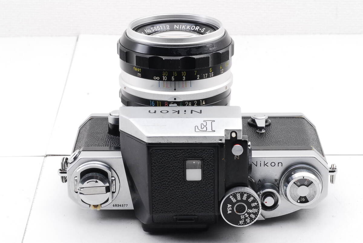 ★☆★ Nikon ニコン F フォトミック NIKKOR-S Auto Nippon Kogaku 50mm F1.4 Body Lens ボディ レンズ ◆769_画像5