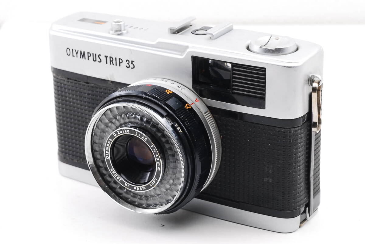 ★美品★ OLYMPUS TRIP 35 D.Zuiko 40mm F2.8 オリンパス 完動 キレイ ◆954_画像1