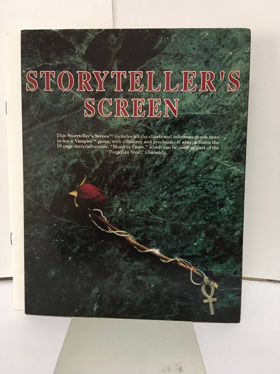 【TRPG】洋書 ヴァンパイア マスカレード Storyteller's Screen & Blood at Dawnの画像2