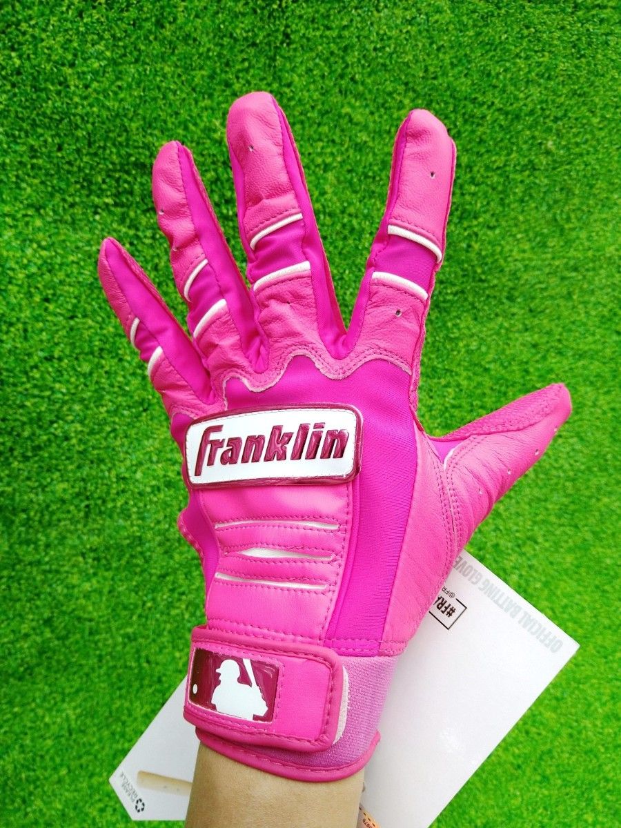 【フランクリン】　Ｌ サイズ　バッティング手袋　グローブ　サックス　CFX Pro Hi-Li　野球  一般 大人　20897