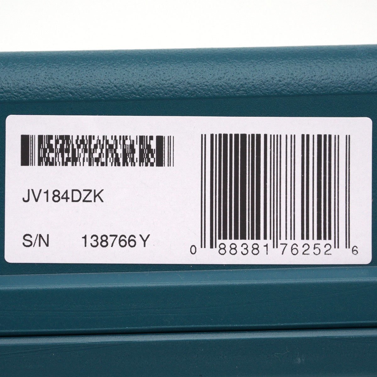 マキタ 充電式ジグソー JV184DZK ケースのみ 純正品 グリーン [S601006]_画像9