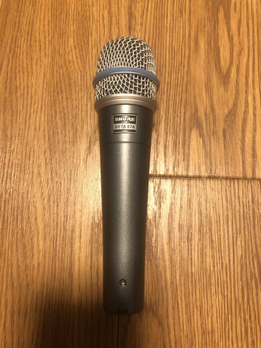 SHURE BETA57A ダイナミックマイク シュアー の画像2