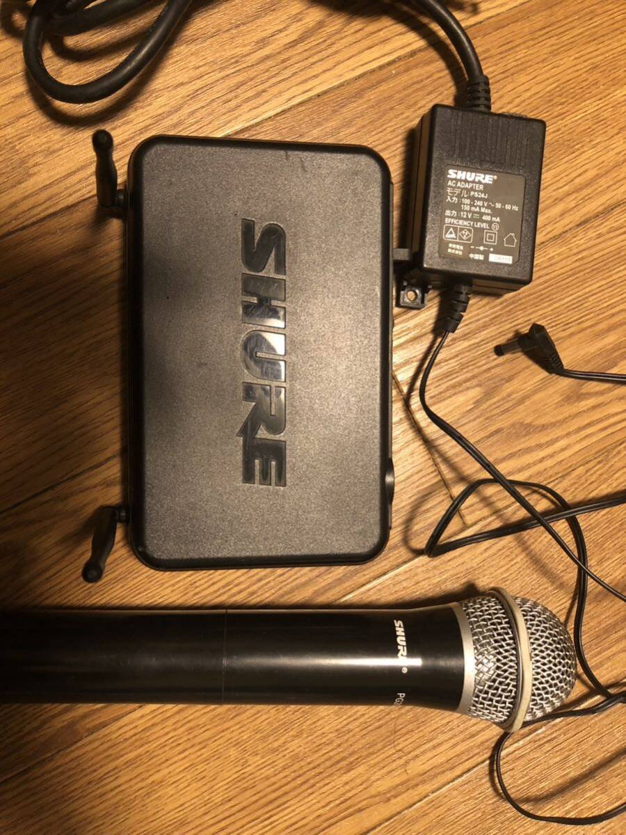 SHURE ( シュア ) / SVX24/PG28 ワイヤレスマイクセット 動作確認済の画像1