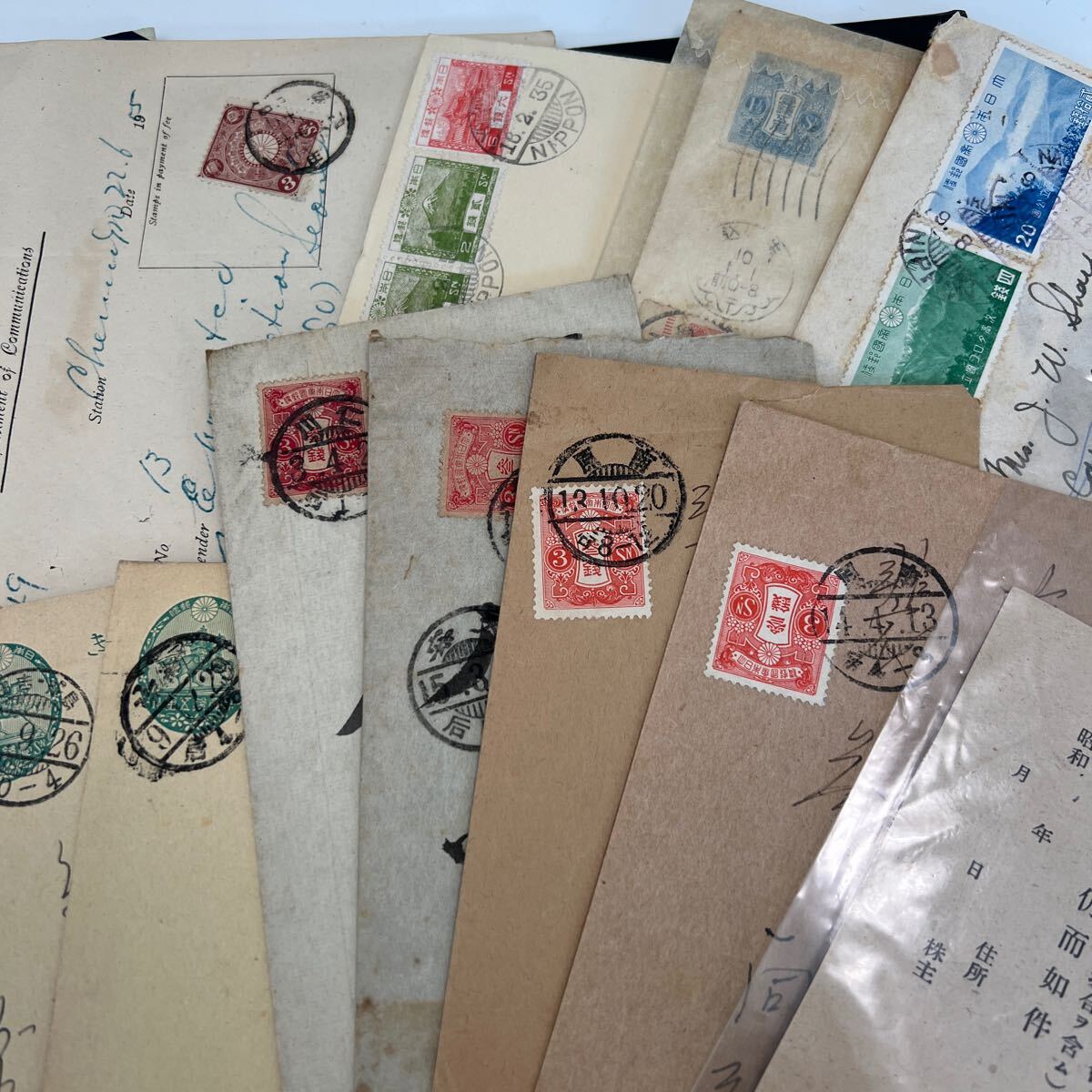 日本切手　国内・海外エンタイヤ いろいろ　管理番号1-2_画像3