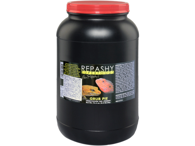 ★　グラブパイ2kg(70.4oz)　レパシー(REPASHY)　昆虫食性爬虫類・両生類用フード　新品　消費税0円　★_グラブパイ2kg(70.4oz)