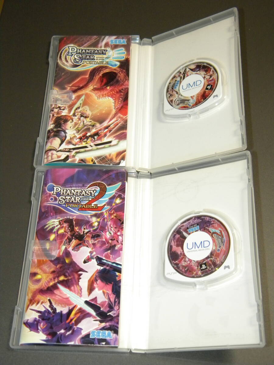 【PSP】ファンタシースターポータブル１＆２セットまとめ_画像3