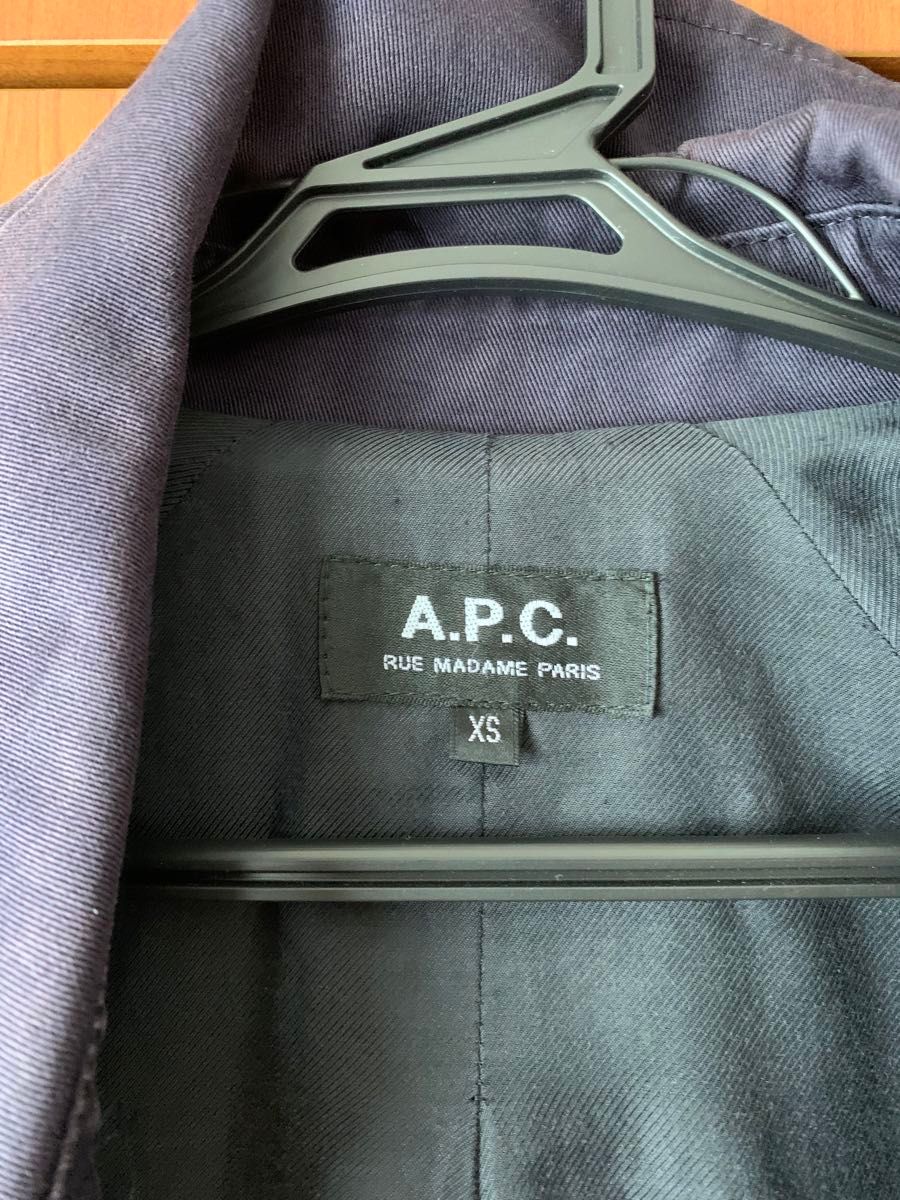 A.P.C アー・ペー・セー　トレンチコート(ネイビー) 