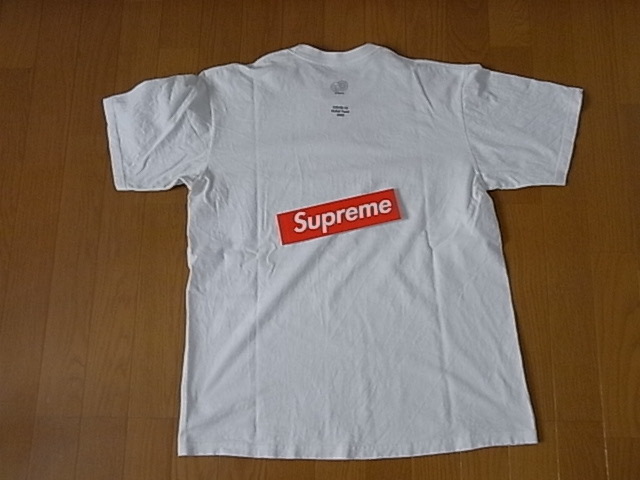 ★極上品★【M】SUPREME×TAKASHI MURAKAMI シュプリーム×村上隆★20SS COVID-19 Relief Box Logo Tee white　ボックスロゴTシャツ_画像10