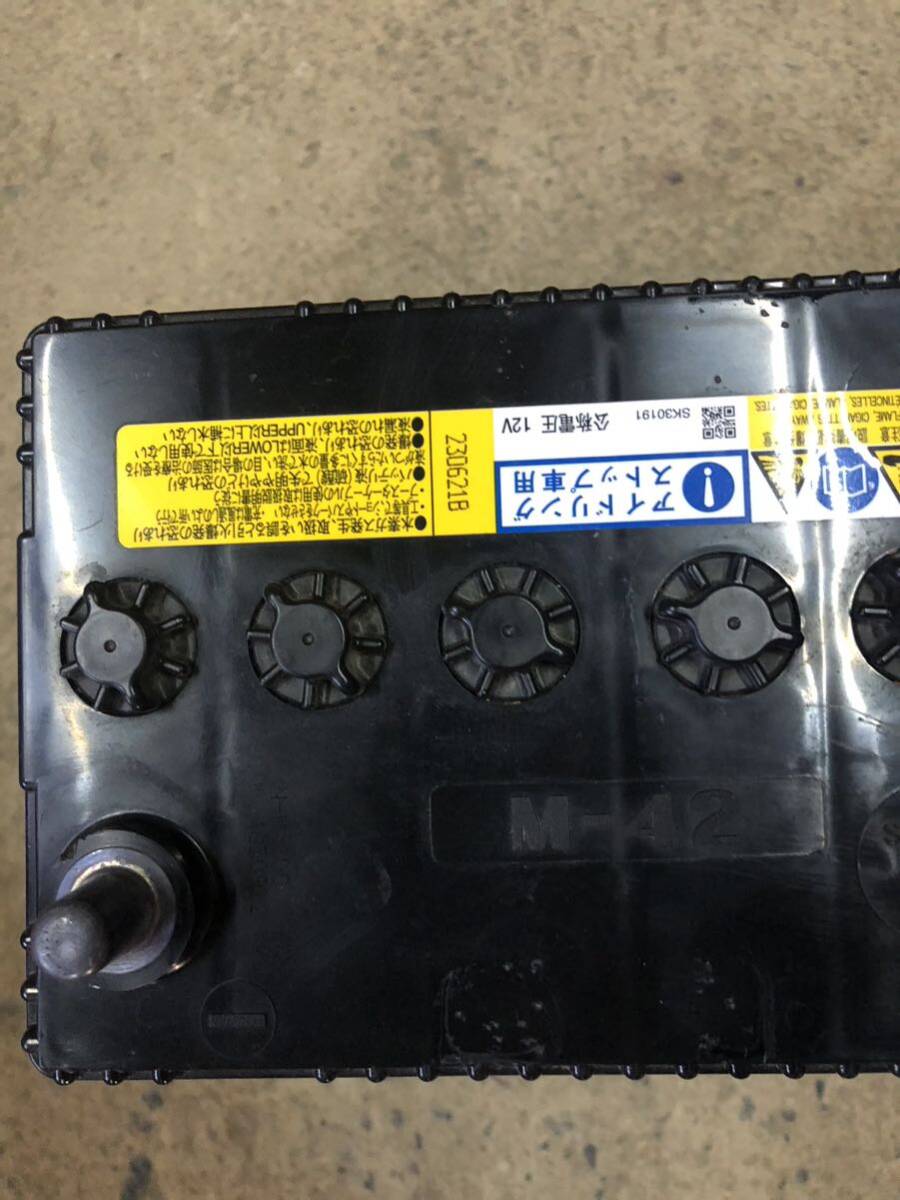 ★激安★ Panasonic M-42 再生バッテリー アイドリングストップ 車用 の画像3