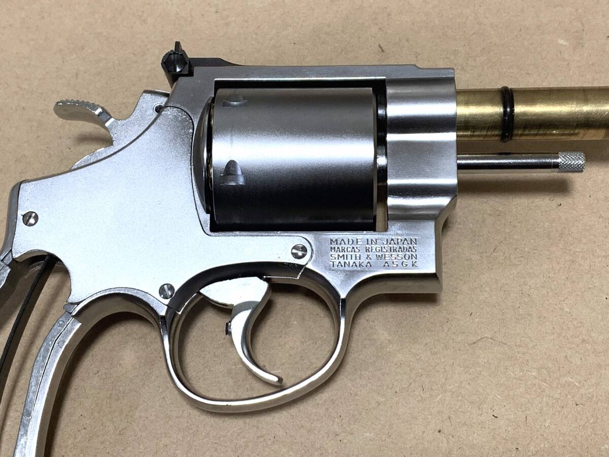 タナカ S&W M629 ノンフルートシリンダー仕様【フレーム一式・中古】ガスリボルバー Nフレーム M29 の画像3