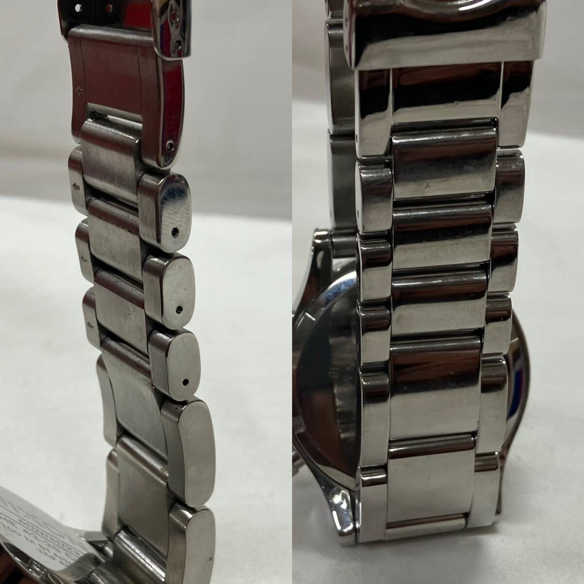 5060-1B 【ジャンク品】 NIXON ニクソン THE 42-20 CHRONO クロノグラフ クォーツ メンズ腕時計の画像5