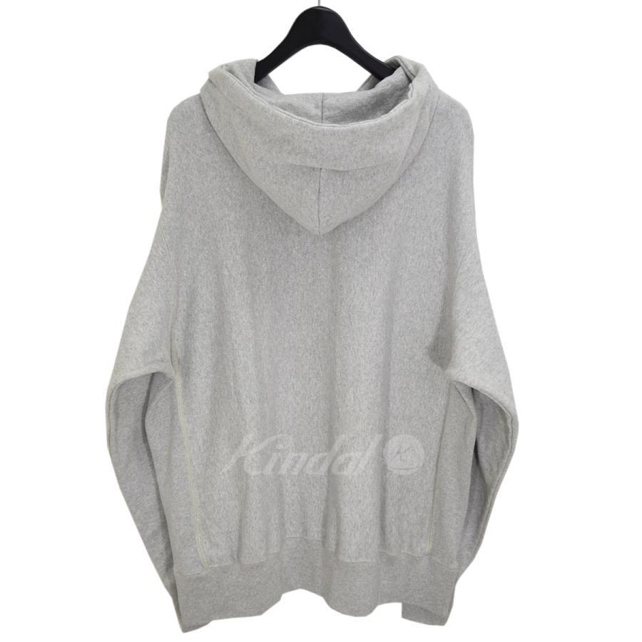 レディメイド READYMADE HOODIE(R．MUTT) プルオーバーパーカー RE-CO-00-00-195 グレー サイズ：L 商品番号:8066000242637_画像2