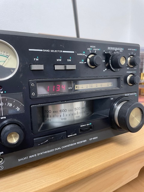 SONY ソニーラジオスカイセンサー ICF-6800 マルチバンドレシーバー FM/AM/SWの画像4