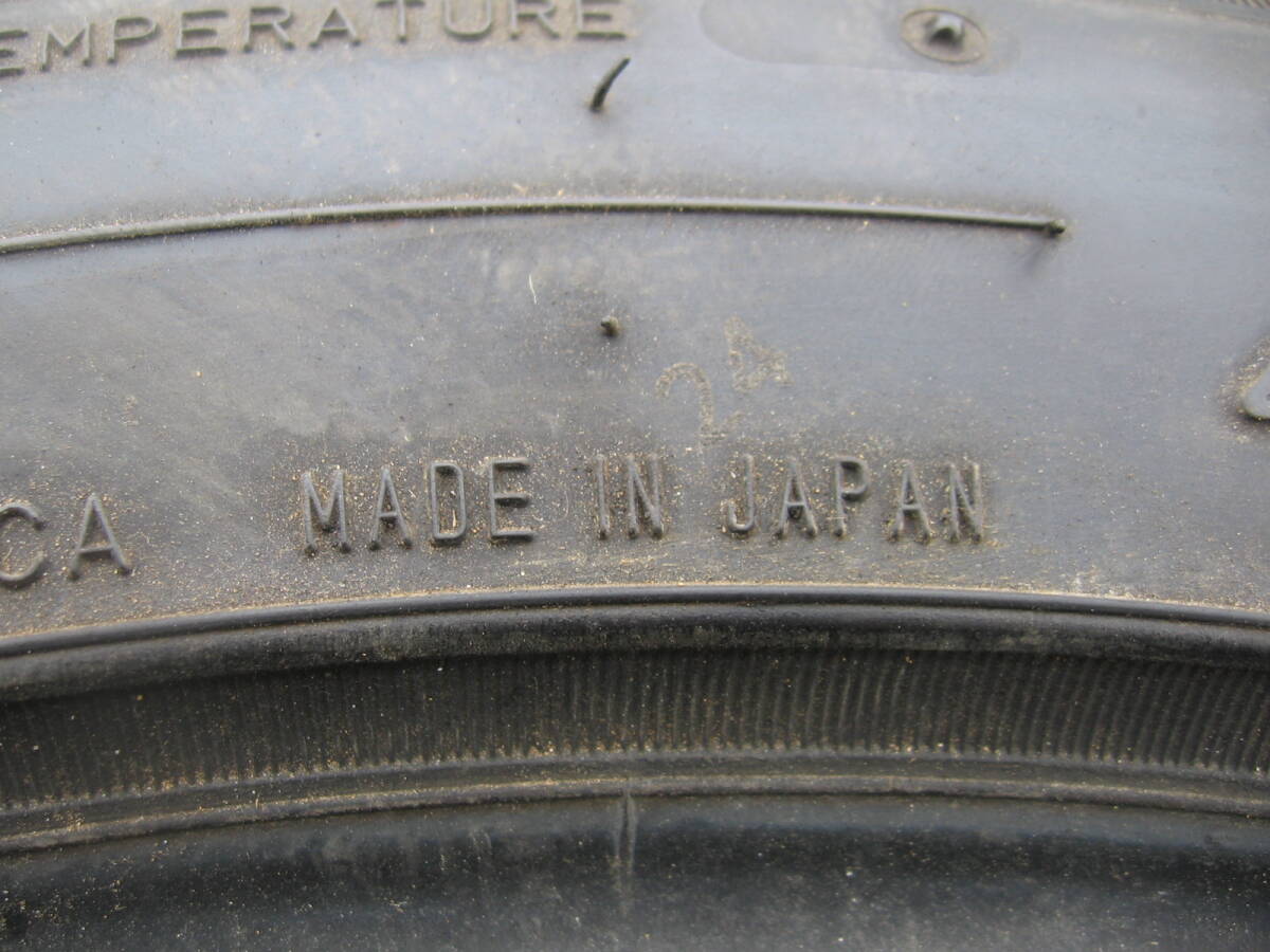  used tire 195/55R15 *19 made Dunlop DIREZZA ZⅢ 2 pcs set center 5 minute &6 amount of crown 