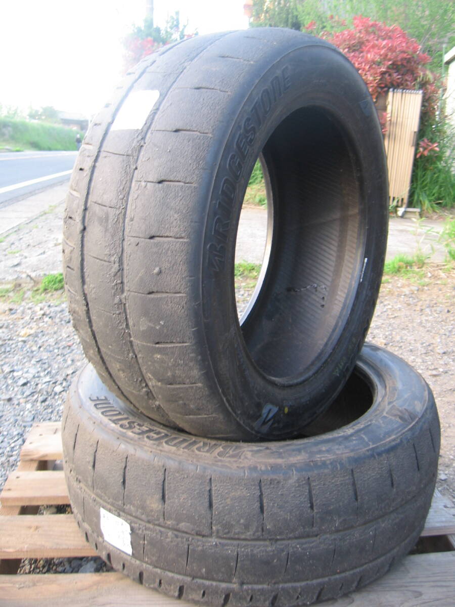 中古タイヤ　205/55R16　’21製　ブリジストン POTENZA RE-07D　２本組　残・4～5ミリ_画像1