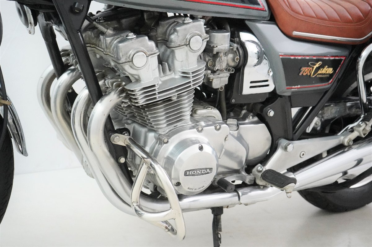 希少 旧車 絶版車 CB750カスタム RC04 1980年 ホンダ純正3点パニア 動画有り 下取強化出張可 全国通販 低金利 ローン120回 業販歓迎_画像2