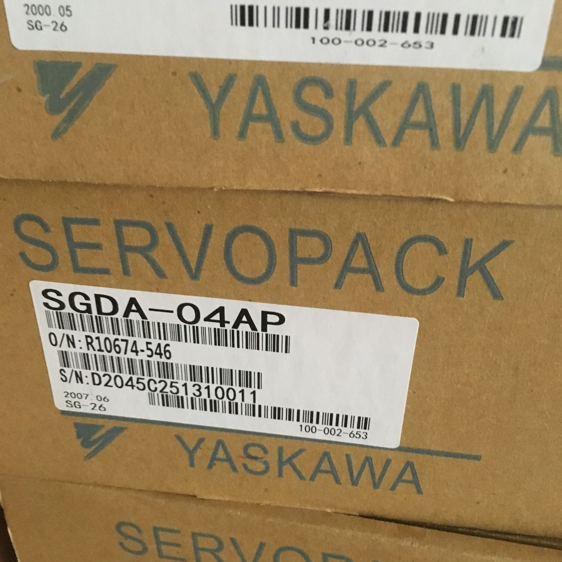 新品YASKAWA / 安川電機 SGD-04AP サーボドライブ 【6ヶ月保証】 www