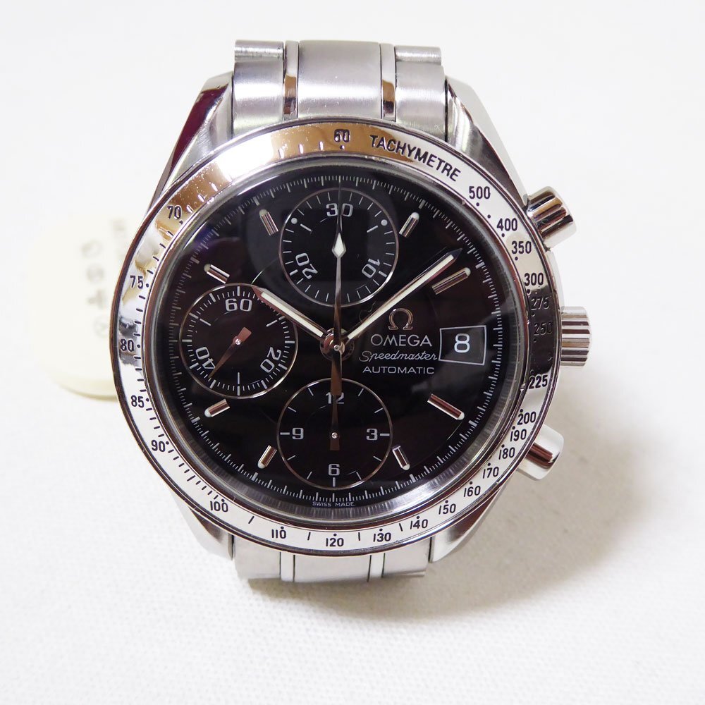 OMEGA オメガ Speedmaster スピードマスター オートマティック デイト表示 黒 3513.50 箱 保証書の画像1