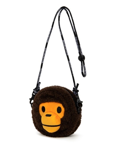 BABY MILO FACE CROSS BAG ベビーマイロフェイスクロスバッグ a bathing ape アベイシングエイプ BAPE ショルダーバッグの画像4