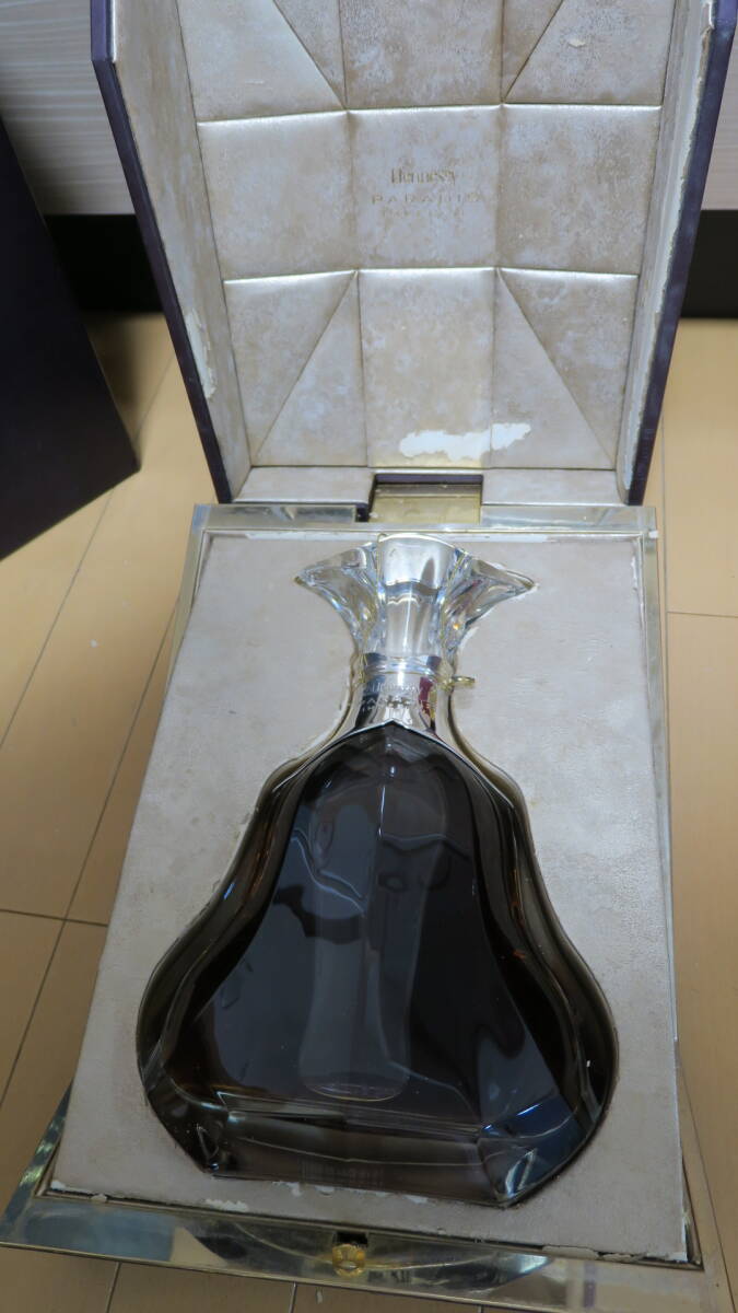 未開封 Hennessy PARADIS IMPERIAL ヘネシー パラディ アンペリアル(インペリアル) クリスタルボトル・冊子・化粧箱・外箱付きの画像9