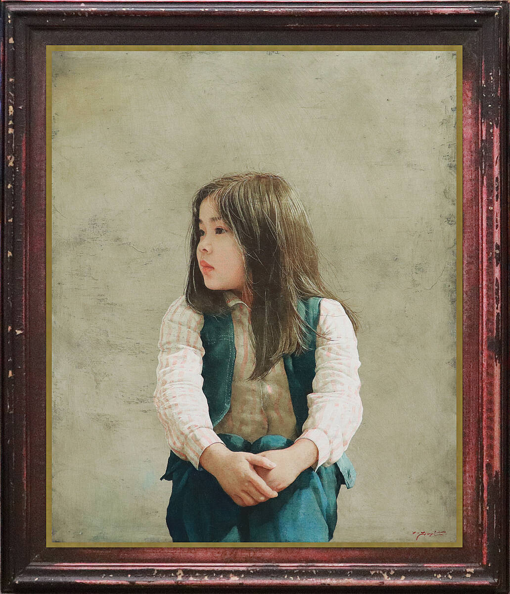 Yahoo!オークション - 真作保証 藤井勉15号少女 画集カラー1 Yahoo!オークション - 真作保証 藤井勉15号少女 画集カラー1