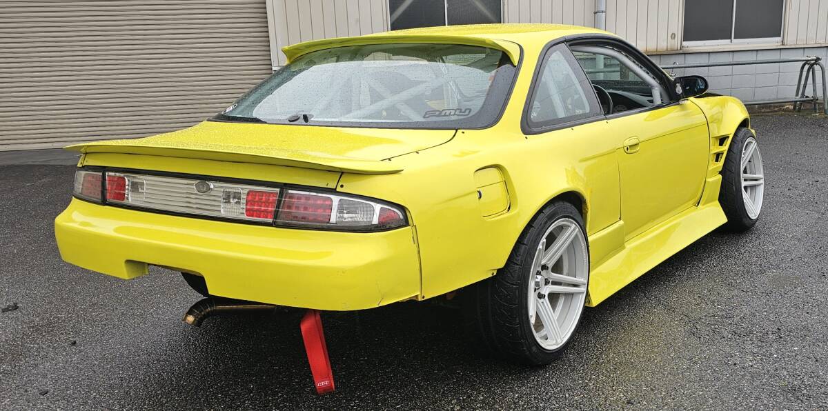 S14シルビア 1JZエンジン 社外タービン LINKの画像2