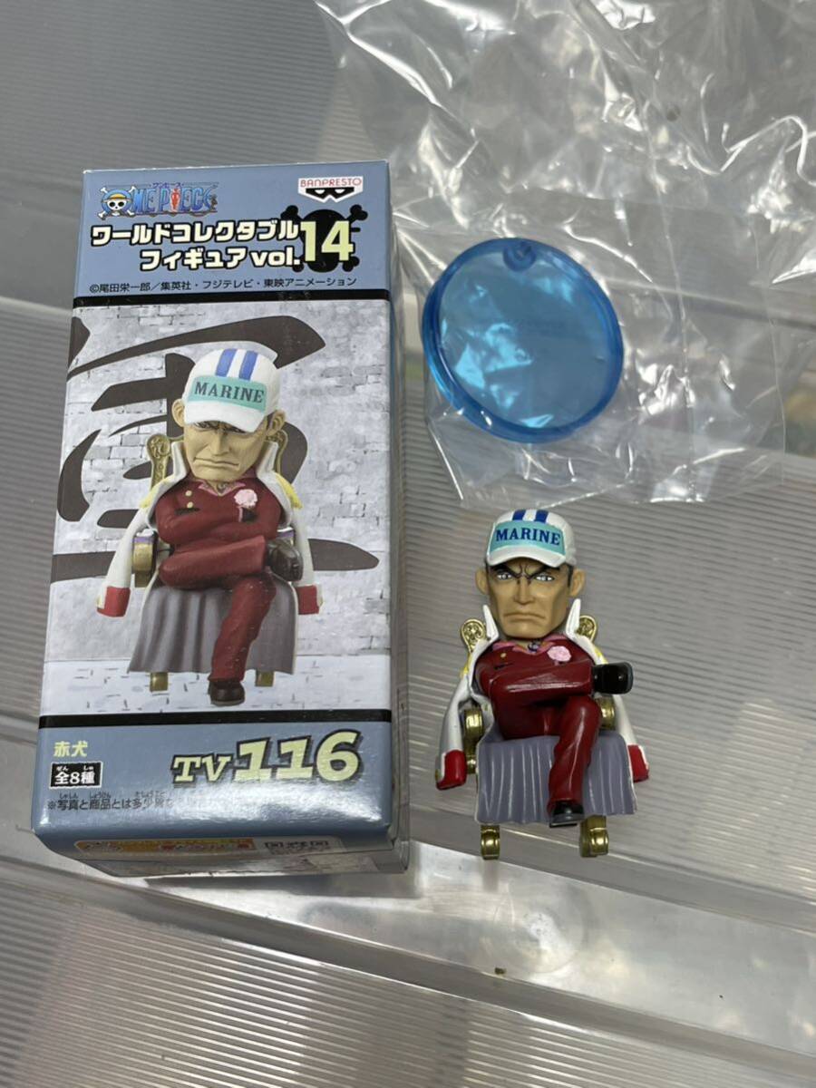 開封品 大将赤犬サカズキ TV116 ワンピース ワールドコレクタブルフィギュアVol.14 WCFワーコレONE PIECE三大将マリンフォード頂上戦争_画像1