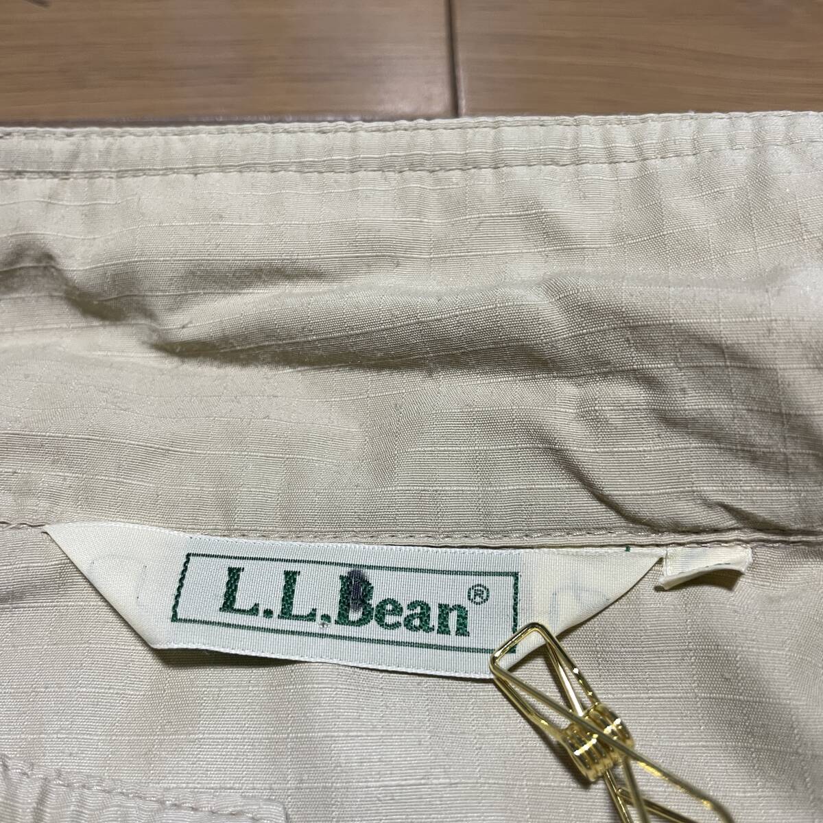 H-15　L.L.Bean/エルエルビーン　サイズ XL！　ジップ ナイロンベスト_画像4