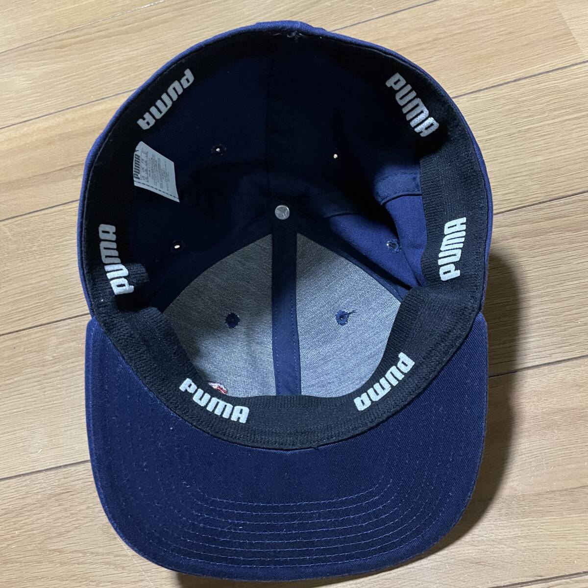 W-2　プーマ/PUMA　サイズL/XL（US）・紺！　CAP/帽子_画像3