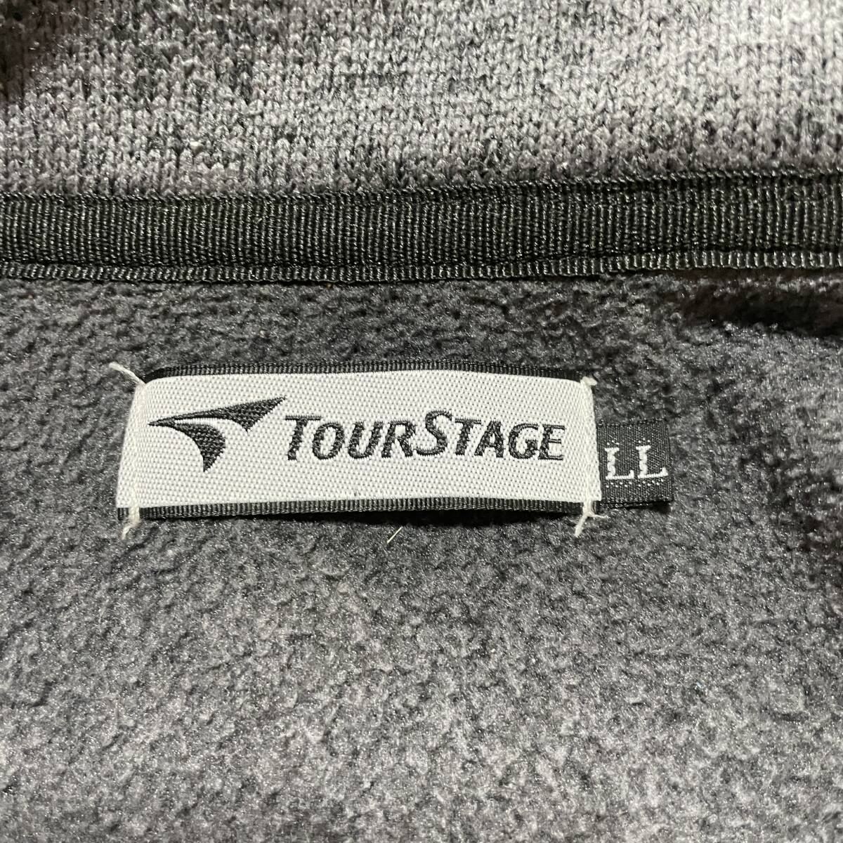 A-11　ツアーステージ/TOUR STAGE　サイズLL！ジップ　ニット系フリースJKT_画像5