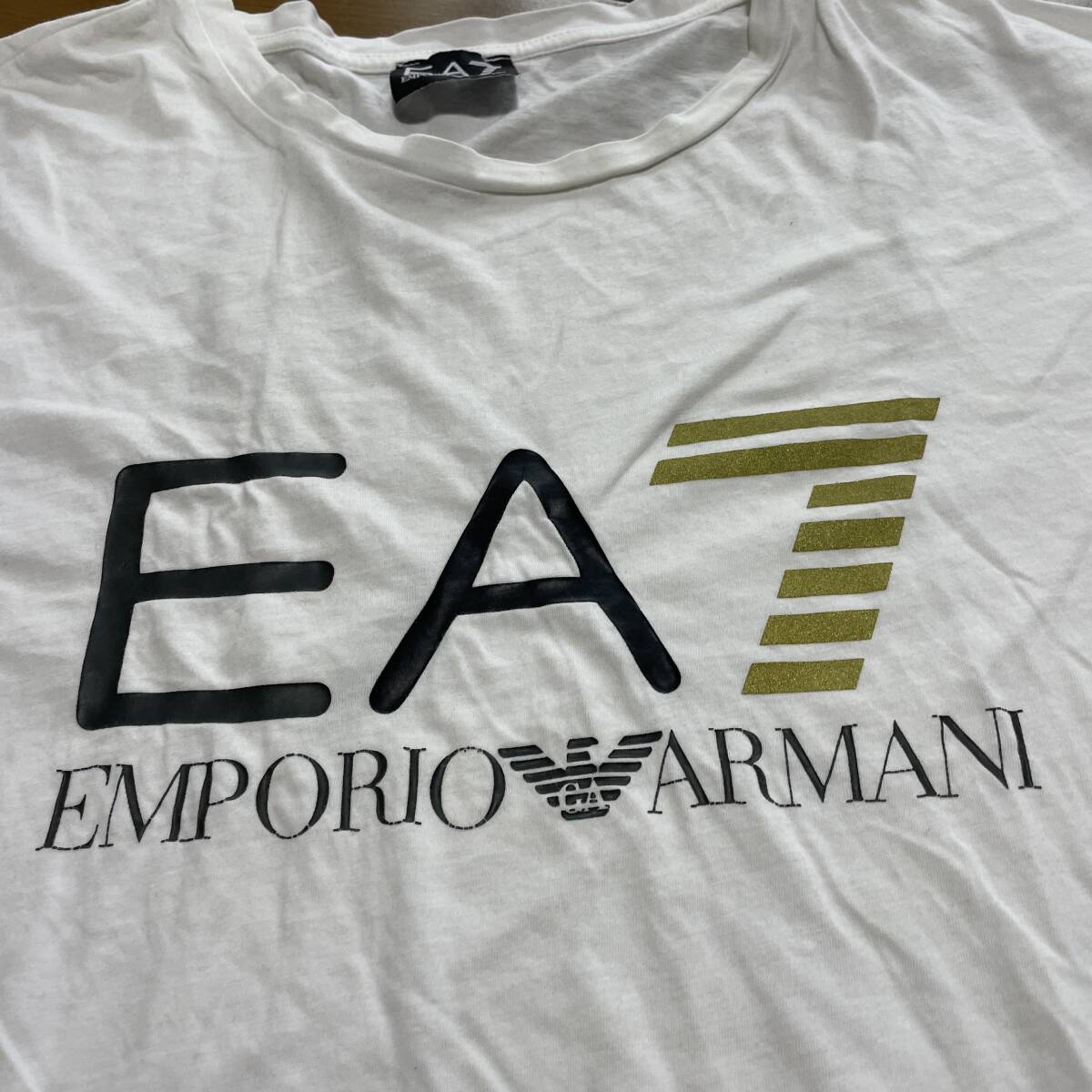 O-16　エンポリオアルマーニ（ジョルジオアルマーニジャパン）　サイズ XL！　EA7 Tシャツ_画像4