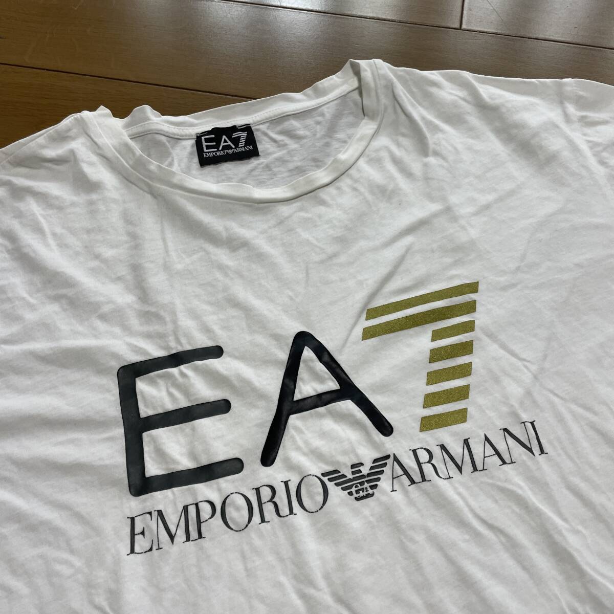 O-16　エンポリオアルマーニ（ジョルジオアルマーニジャパン）　サイズ XL！　EA7 Tシャツ_画像2